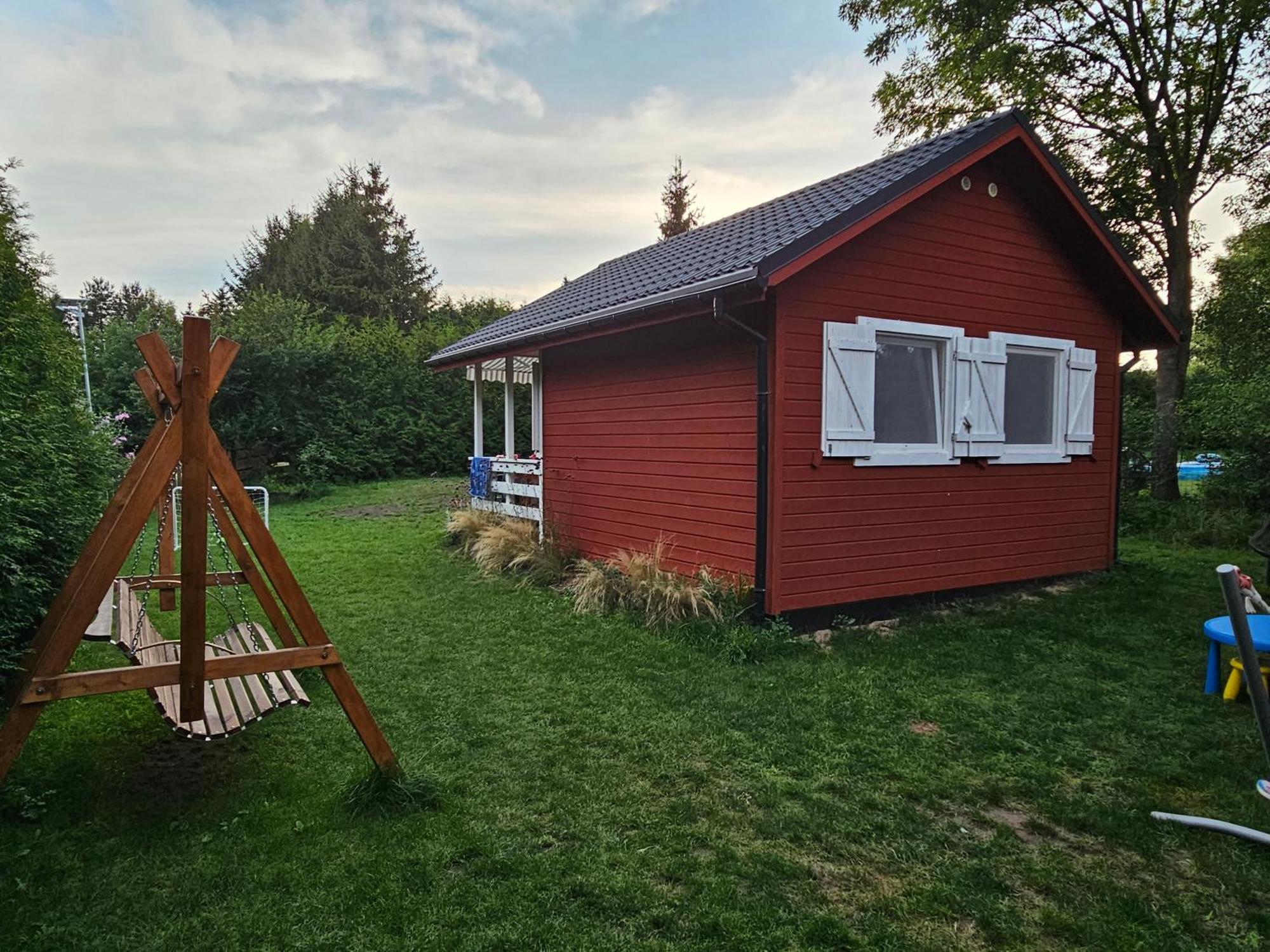 Czerwone Domki Wartowo Kolczewo Esterno foto